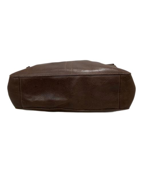 dan genten（ダン ゲンテン）dan genten (ダン ゲンテン) レザーショルダーバッグ ブラウンの古着・服飾アイテム