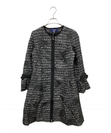 エムズグレイシー⭐︎タフタコート⭐︎カメリア柄キルティング裏地付き 中古・古着通販】M'S GRACY (エムズグレイシー) カメリア柄 中綿