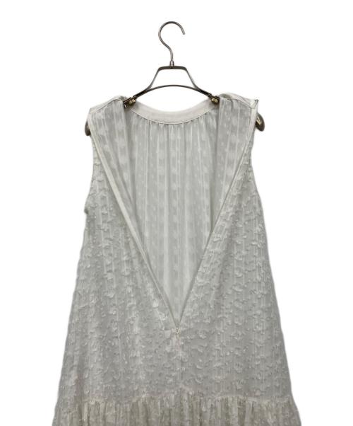 anuans（アニュアンス）anuans (アニュアンス) ワンピース ホワイト サイズ:Fの古着・服飾アイテム