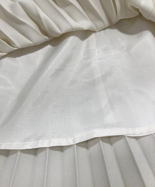 TSURU by MARIKO OIKAWA（ツルバイマリコオイカワ）TSURU by MARIKO OIKAWA (ツルバイマリコオイカワ) スカート ベージュ サイズ:34の古着・服飾アイテム