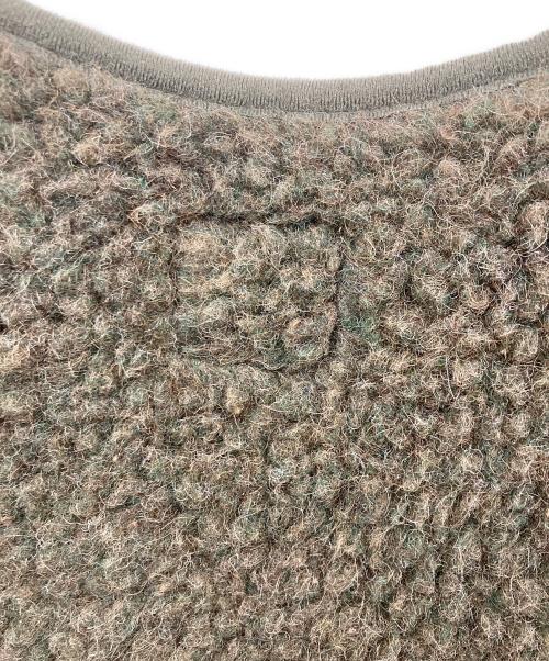 COLD BREAKER（コールド ブレーカー）cold breaker (コールド ブレーカー) ボアベスト オリーブ サイズ:Sの古着・服飾アイテム