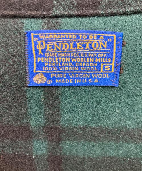 PENDLETON（ペンドルトン）PENDLETON (ペンドルトン) ウールジャケット グリーン サイズ:Sの古着・服飾アイテム