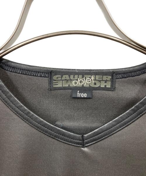 GAULTIER HOMME objet（ゴルチエオムオブジェ）GAULTIER HOMME objet (ゴルチエオムオブジェ) カットソー グリーン サイズ:freeの古着・服飾アイテム