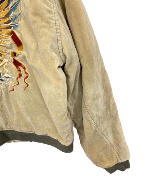 HARLEY-DAVIDSON（ハーレーダビッドソン）HARLEY-DAVIDSON (ハーレーダビッドソン) ベロアスカジャン サイズ:Mの古着・服飾アイテム