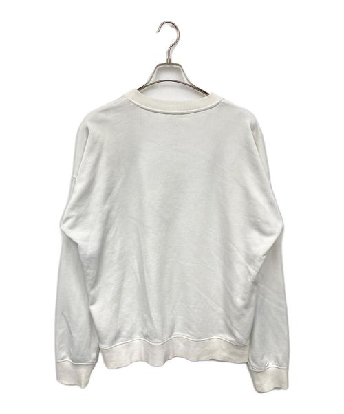 DIESEL（ディーゼル）DIESEL (ディーゼル) エンボスロゴスウェット ホワイト サイズ:Lの古着・服飾アイテム