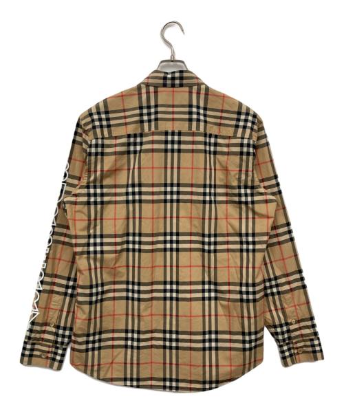 BURBERRY（バーバリー）BURBERRY (バーバリー) ノヴァチェックシャツ ブラウン サイズ:Mの古着・服飾アイテム