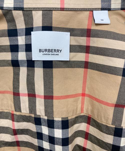 BURBERRY（バーバリー）BURBERRY (バーバリー) ノヴァチェックシャツ ブラウン サイズ:Mの古着・服飾アイテム