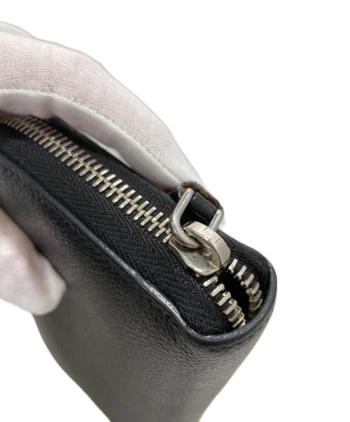 PRADA（プラダ）PRADA (プラダ) ラウンドファスナー財布 ブラックの古着・服飾アイテム