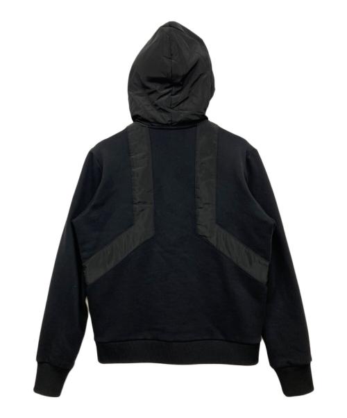DIESEL（ディーゼル）DIESEL (ディーゼル) 切替パーカー ブラック サイズ:Mの古着・服飾アイテム