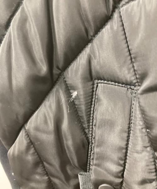 DIESEL（ディーゼル）DIESEL (ディーゼル) 切替パーカー ブラック サイズ:Mの古着・服飾アイテム