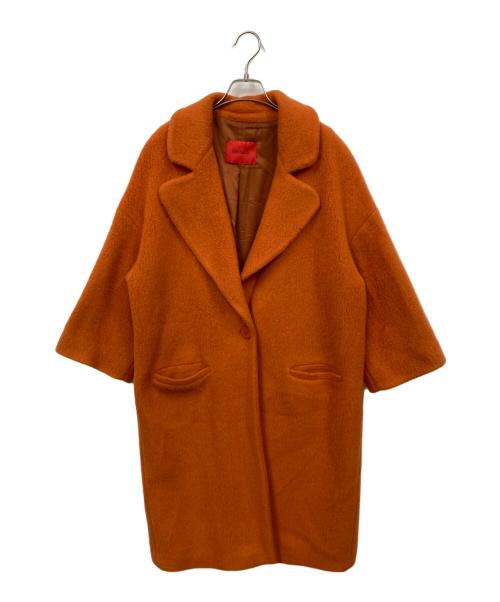 MAX&Co.（マックスアンドコー）MAX&Co. (マックスアンドコー) チェスターコート オレンジ サイズ:Sの古着・服飾アイテム