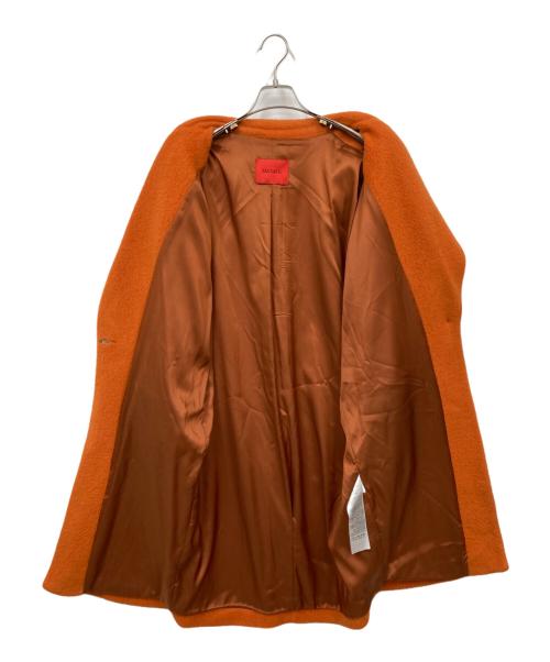 MAX&Co.（マックスアンドコー）MAX&Co. (マックスアンドコー) チェスターコート オレンジ サイズ:Sの古着・服飾アイテム