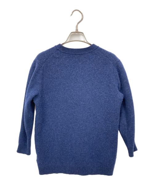 POLO RALPH LAUREN（ポロ・ラルフローレン）POLO RALPH LAUREN (ポロ・ラルフローレン) カシミヤ混カーディガン ネイビー サイズ:XSの古着・服飾アイテム