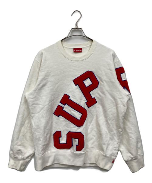 SUPREME（シュプリーム）Supreme (シュプリーム) BIG ARC CREWNECK ホワイト サイズ:Largeの古着・服飾アイテム