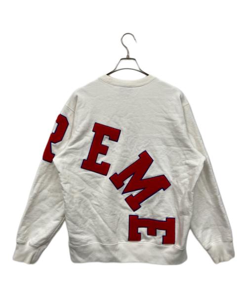 SUPREME（シュプリーム）Supreme (シュプリーム) BIG ARC CREWNECK ホワイト サイズ:Largeの古着・服飾アイテム
