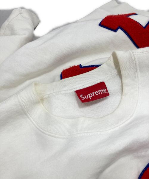 SUPREME（シュプリーム）Supreme (シュプリーム) BIG ARC CREWNECK ホワイト サイズ:Largeの古着・服飾アイテム