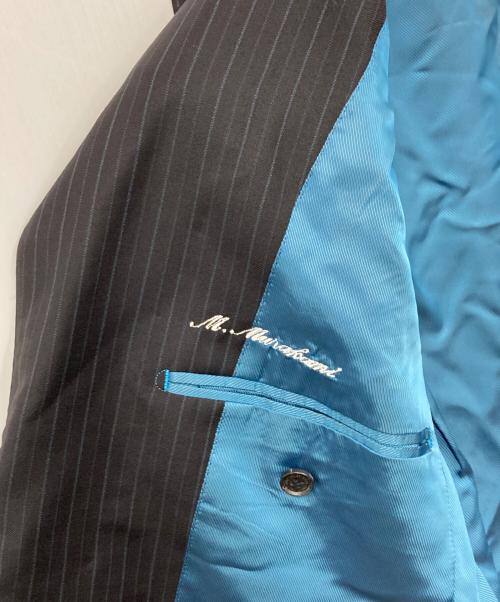 ERMENEGILDO ZEGNA（エルメネジルド・ゼニア）ERMENEGILDO ZEGNA (エルメネジルド・ゼニア) セットアップスーツ ネイビー サイズ:　の古着・服飾アイテム