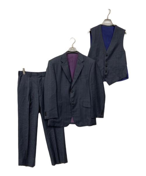 ERMENEGILDO ZEGNA（エルメネジルド・ゼニア）Ermenegildo Zegna (エルメネジルド・ゼニア) 3Pセットアップスーツ グレー サイズ:表記なしの古着・服飾アイテム