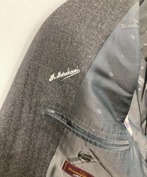 ERMENEGILDO ZEGNA（エルメネジルド・ゼニア）Ermenegildo Zegna (エルメネジルド・ゼニア) 3Pセットアップスーツ グレー サイズ:表記なしの古着・服飾アイテム