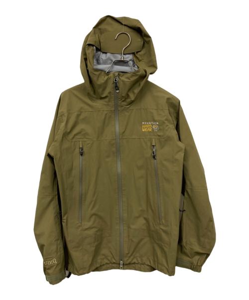 MOUNTAIN HARD WEAR（マウンテンハードウェア）MOUNTAIN HARD WEAR (マウンテンハードウェア) シェルパーカー カーキ サイズ:Sの古着・服飾アイテム