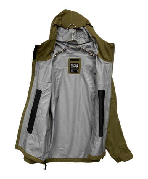 MOUNTAIN HARD WEAR（マウンテンハードウェア）MOUNTAIN HARD WEAR (マウンテンハードウェア) シェルパーカー カーキ サイズ:Sの古着・服飾アイテム