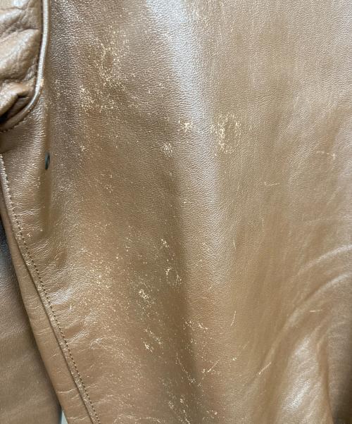 BUZZ RICKSON'S（バズリクソンズ）Buzz Rickson's (バズリクソンズ) A-2 レザージャケット ブラウン サイズ:40の古着・服飾アイテム