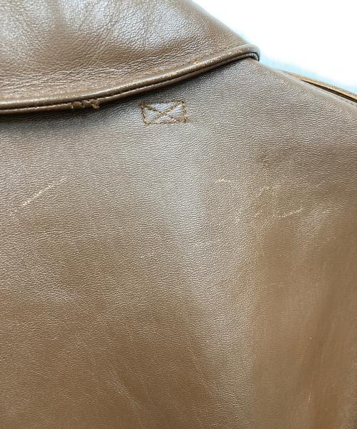 BUZZ RICKSON'S（バズリクソンズ）Buzz Rickson's (バズリクソンズ) A-2 レザージャケット ブラウン サイズ:40の古着・服飾アイテム