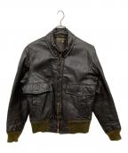 AVIREXアヴィレックス）の古着「G-2 レザージャケット」｜ブラウン