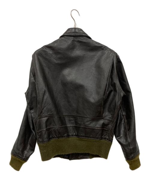 AVIREX（アヴィレックス）AVIREX (アヴィレックス) G-2 レザージャケット ブラウン サイズ:38の古着・服飾アイテム