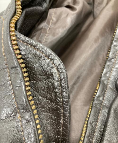 AVIREX（アヴィレックス）AVIREX (アヴィレックス) G-2 レザージャケット ブラウン サイズ:38の古着・服飾アイテム