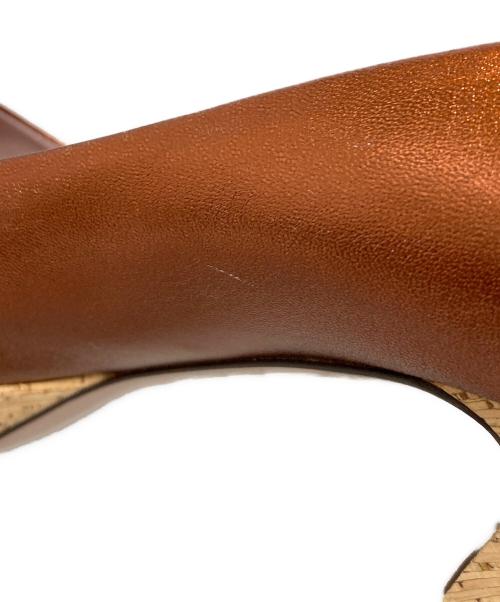 GUCCI（グッチ）GUCCI (グッチ) サンダル ブラウン サイズ:36の古着・服飾アイテム