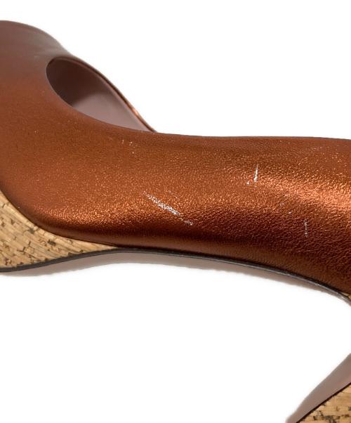 GUCCI（グッチ）GUCCI (グッチ) サンダル ブラウン サイズ:36の古着・服飾アイテム