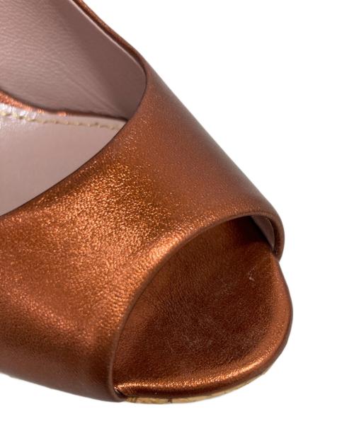 GUCCI（グッチ）GUCCI (グッチ) サンダル ブラウン サイズ:36の古着・服飾アイテム