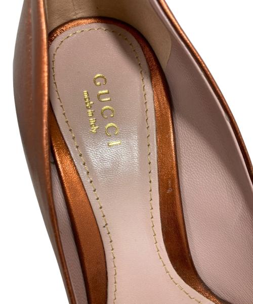 GUCCI（グッチ）GUCCI (グッチ) サンダル ブラウン サイズ:36の古着・服飾アイテム