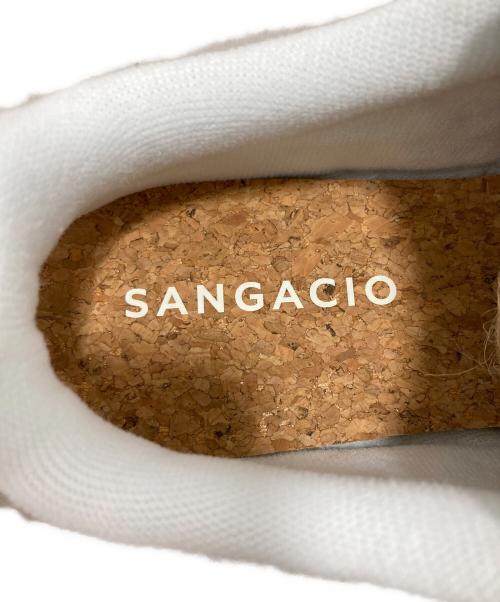 Sangacio（サンガッチョ）SANGACIO (サンガッチョ) ローカットスニーカー ホワイト サイズ:26.5の古着・服飾アイテム