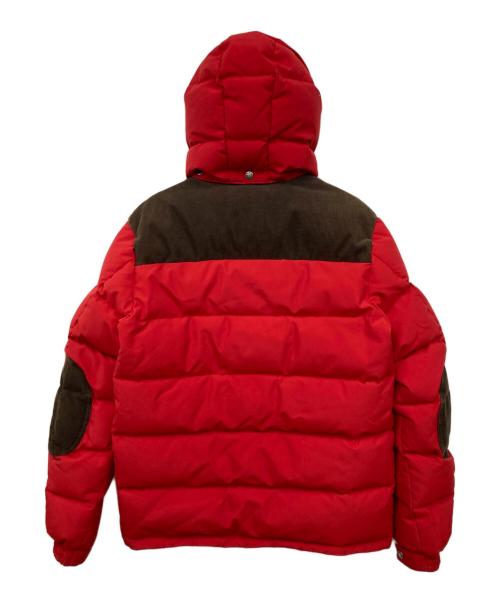 THE NORTH FACE（ザ ノース フェイス）THE NORTH FACE eYe COMME des GARCONS JUNYAWATANABE MAN (アイ コム デ ギャルソン ジュンヤ ワタナベ マン) エルボーパッチダウンジャケット レッド サイズ:Lの古着・服飾アイテム