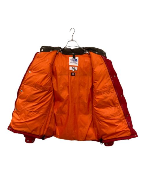 THE NORTH FACE（ザ ノース フェイス）THE NORTH FACE eYe COMME des GARCONS JUNYAWATANABE MAN (アイ コム デ ギャルソン ジュンヤ ワタナベ マン) エルボーパッチダウンジャケット レッド サイズ:Lの古着・服飾アイテム