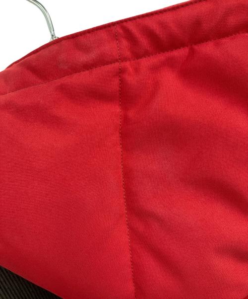 THE NORTH FACE（ザ ノース フェイス）THE NORTH FACE eYe COMME des GARCONS JUNYAWATANABE MAN (アイ コム デ ギャルソン ジュンヤ ワタナベ マン) エルボーパッチダウンジャケット レッド サイズ:Lの古着・服飾アイテム