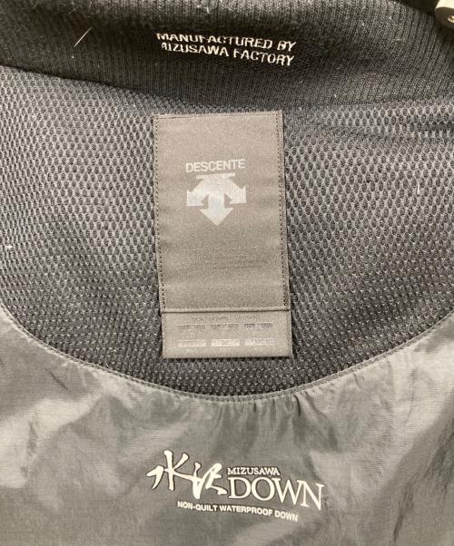 DESCENTE（デサント）DESCENTE (デサント) 水沢ダウンジャケット ブラックの古着・服飾アイテム