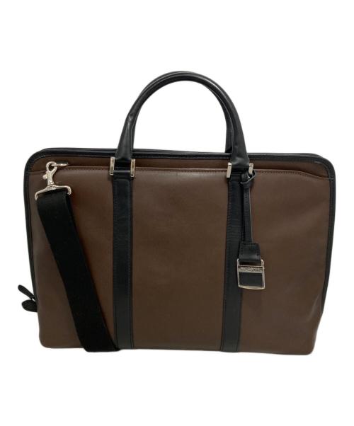 Samsonite（サムソナイト）Samsonite (サムソナイト) ブリーフケース ブラウンの古着・服飾アイテム