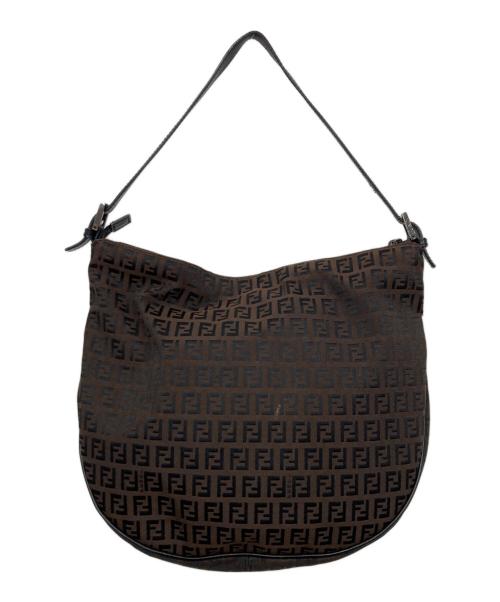 FENDI（フェンディ）FENDI (フェンディ) ショルダーバッグ ブラウンの古着・服飾アイテム