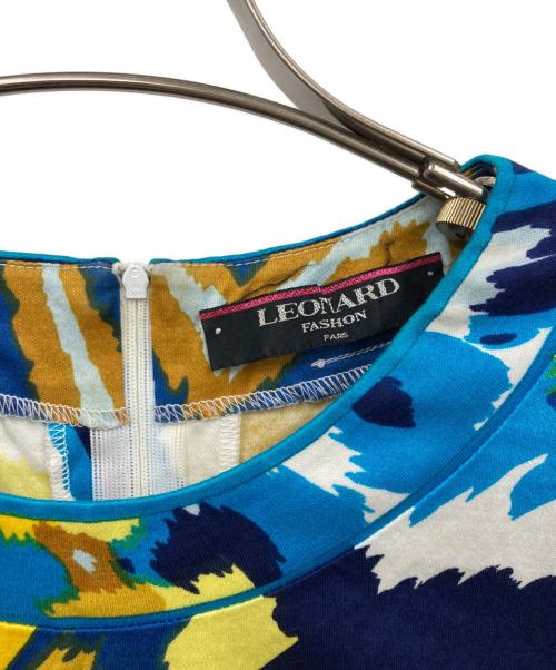 LEONARD（レオナール）LEONARD (レオナール) カットソー スカイブルー サイズ:Mの古着・服飾アイテム