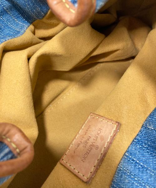 LOUIS VUITTON（ルイ ヴィトン）LOUIS VUITTON (ルイ ヴィトン) ハンドバッグ ブルーの古着・服飾アイテム