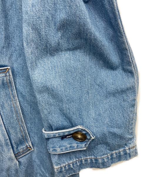 POLO RALPH LAUREN（ポロ・ラルフローレン）POLO RALPH LAUREN (ポロ・ラルフローレン) デニム ステンカラーコート インディゴ サイズ:Sの古着・服飾アイテム