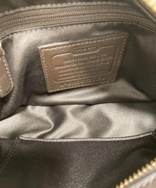 COACH（コーチ）COACH (コーチ) ショルダーバッグ ブラウンの古着・服飾アイテム