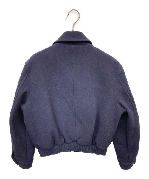 OHOTORO（オオトロ）OHOTORO (オオトロ) Mannish Wool Blouson ネイビー サイズ:-の古着・服飾アイテム