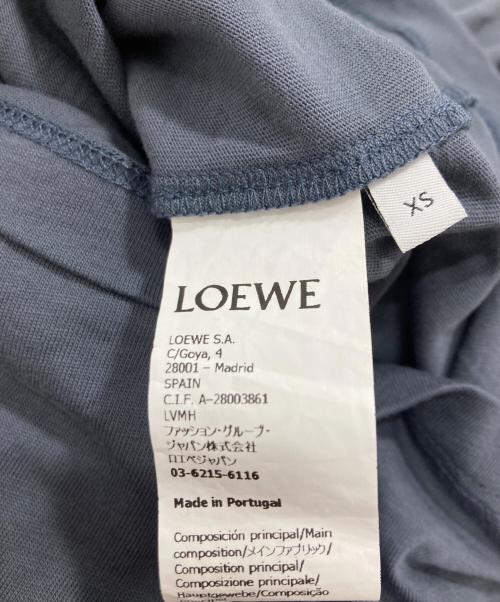 LOEWE（ロエベ）LOEWE (ロエベ) レギュラーフィット Tシャツ グレー サイズ:XSの古着・服飾アイテム
