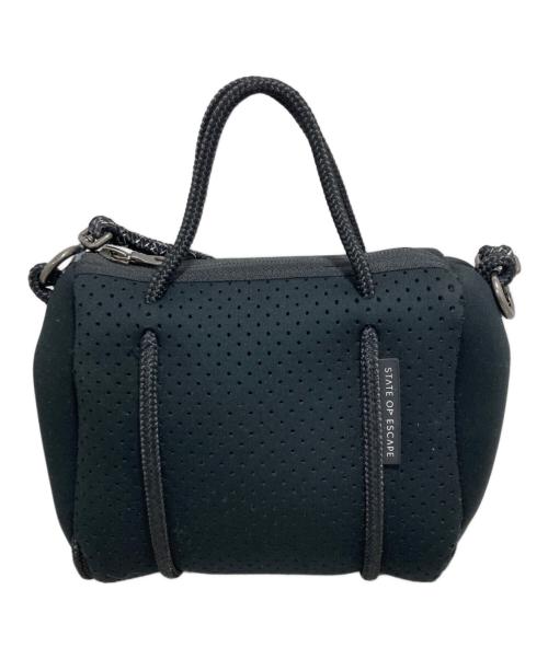 STATE OF ESCAPE（ステイトオブエスケープ）STATE OF ESCAPE (ステイトオブエスケープ) 2WAYショルダーバッグ ブラックの古着・服飾アイテム