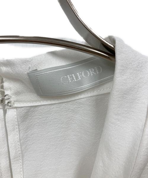 CELFORD（セルフォード）CELFORD (セルフォード) ブラウス ホワイト サイズ:Fの古着・服飾アイテム