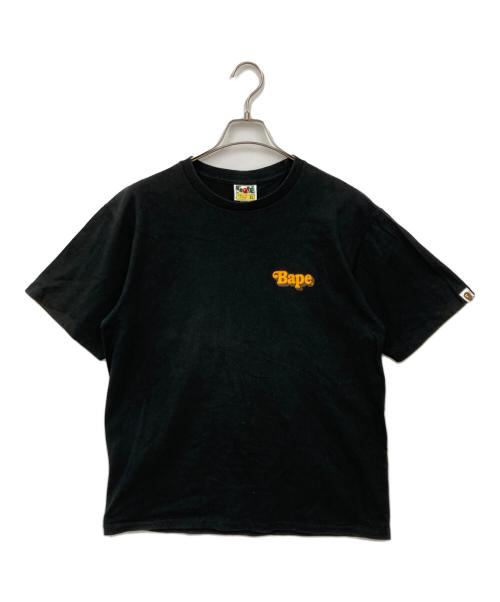 A BATHING APE（ア ベイシング エイプ）A BATHING APE (ア ベイシング エイプ) Tシャツ ブラック サイズ:XLの古着・服飾アイテム